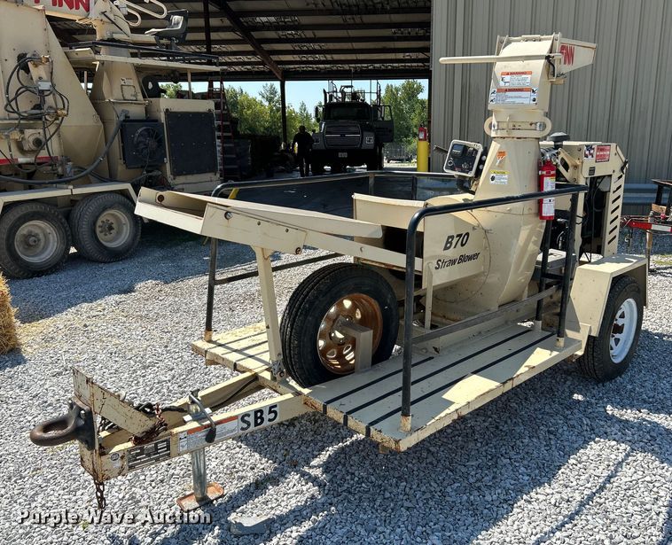 image for item NL9445 2015 Finn B70  Straw blower