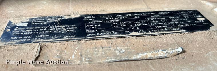 image for item NL9446 2000 Sterling LT9513  hydroseeder truck