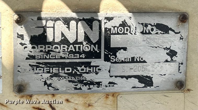 image for item NL9449 2003 Finn B-300-S  straw blower