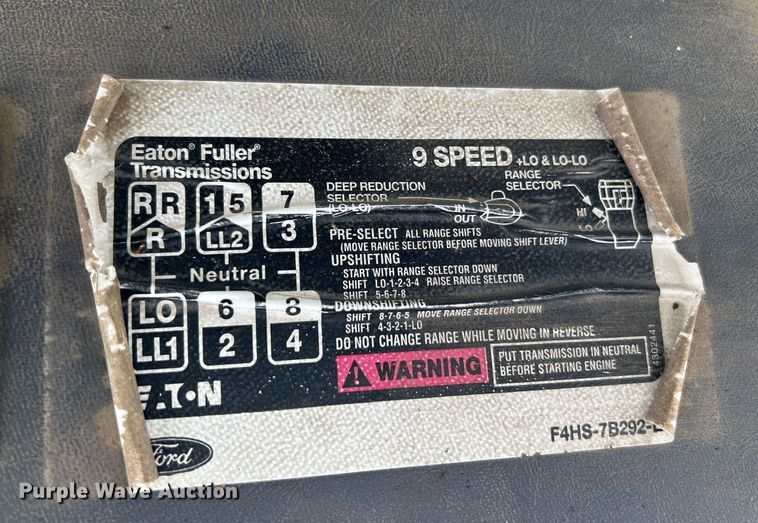 image for item NL9450 1995 Ford L9000 hydroseeder truck