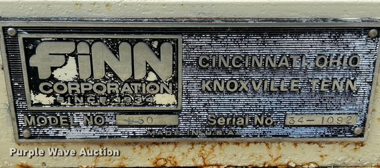 image for item NL9459 Finn B50  straw blower