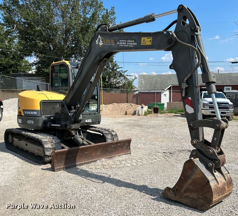 image for item NL9464 2013 Volvo ECR88D  mini excavator