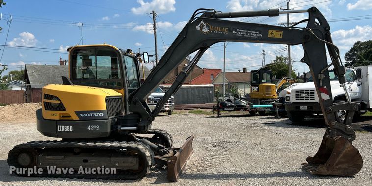 image for item NL9464 2013 Volvo ECR88D  mini excavator