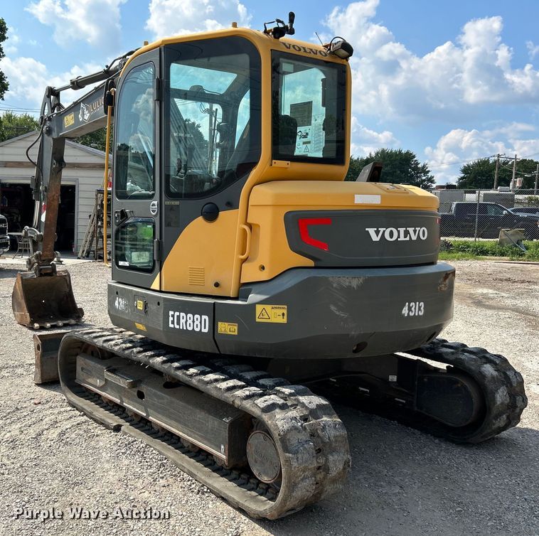 image for item NL9464 2013 Volvo ECR88D  mini excavator