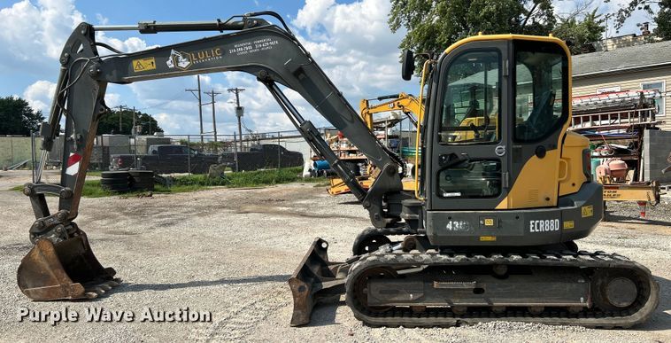 image for item NL9464 2013 Volvo ECR88D  mini excavator