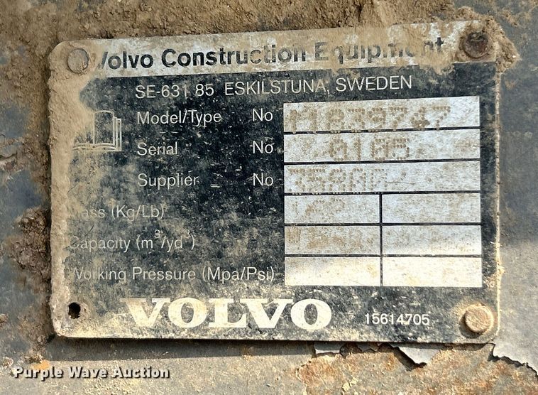 image for item NL9464 2013 Volvo ECR88D  mini excavator