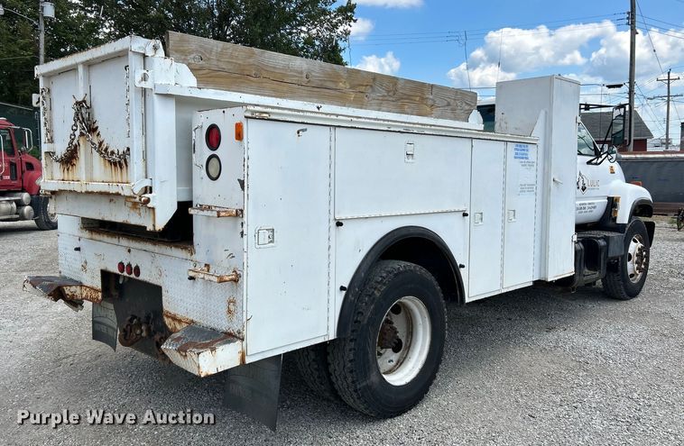 image for item NL9465 1999 Chevrolet C6500  utility / service truck with dump bed insert