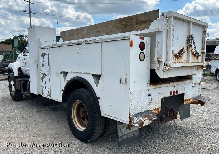 image for item NL9465 1999 Chevrolet C6500  utility / service truck with dump bed insert