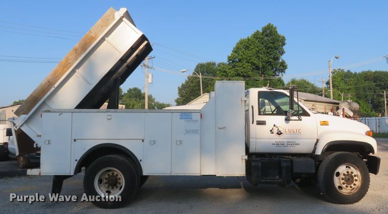 image for item NL9465 1999 Chevrolet C6500  utility / service truck with dump bed insert