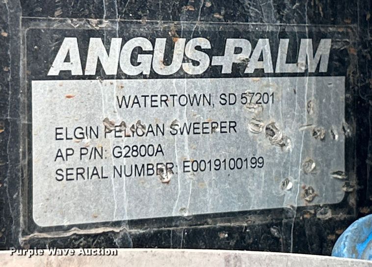 image for item NL9530 2011 Elgin Pelican  street sweeper