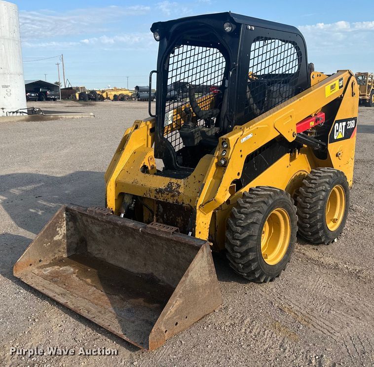 image for item NM9502 2014 Caterpillar 236D  skid steer loader