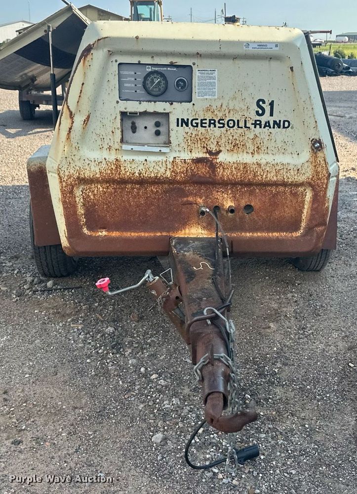 image for item NM9503 Ingersoll Rand 175  air compressor