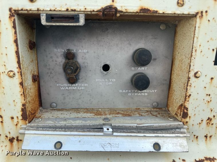 image for item NM9503 Ingersoll Rand 175  air compressor