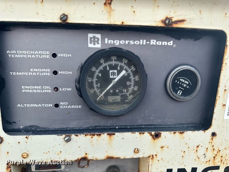 image for item NM9503 Ingersoll Rand 175  air compressor