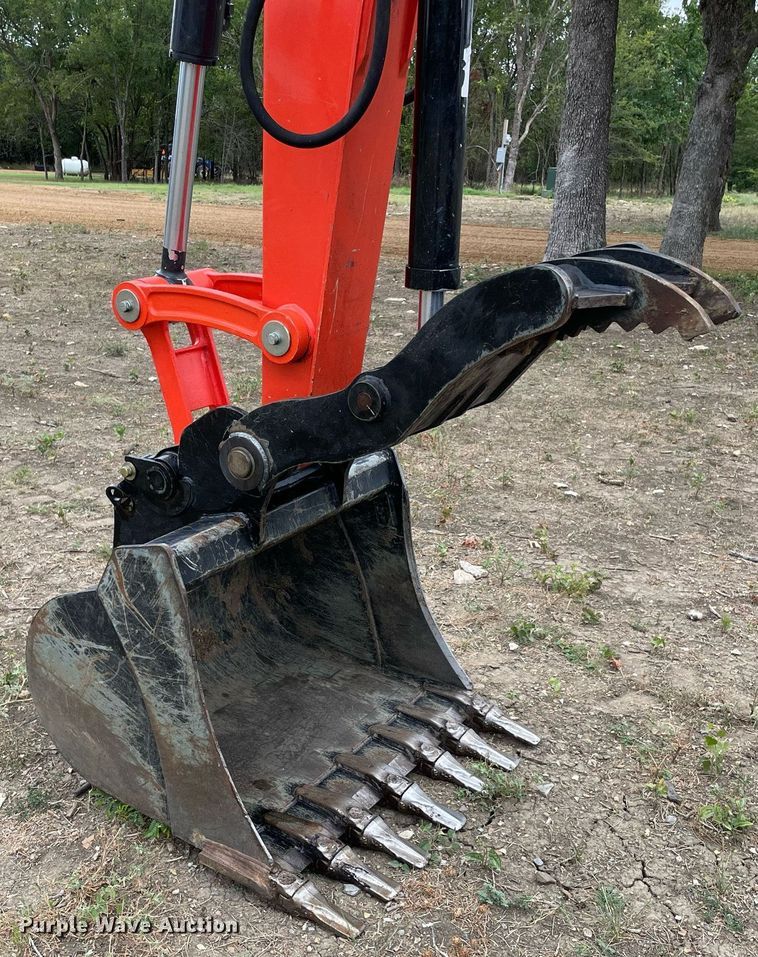 image for item NT9467 2022 Kubota KX080-4S2  mini excavator