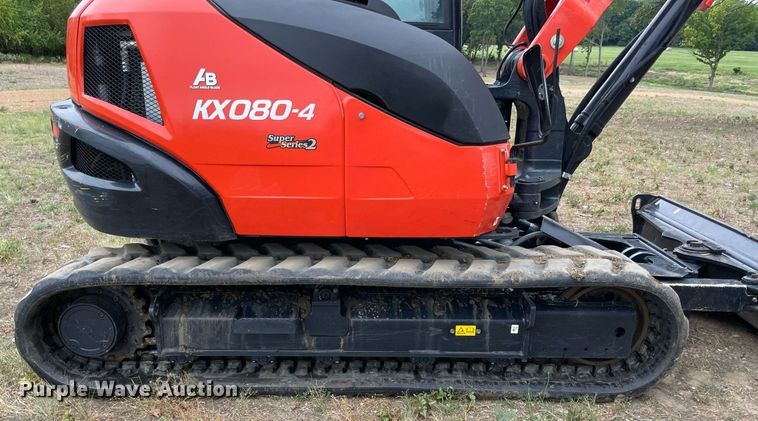 image for item NT9467 2022 Kubota KX080-4S2  mini excavator