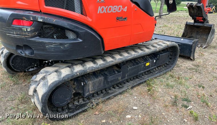 image for item NT9467 2022 Kubota KX080-4S2  mini excavator