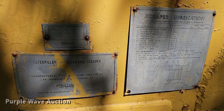 image for item NT9906 1972 Caterpillar 613  elevating scraper