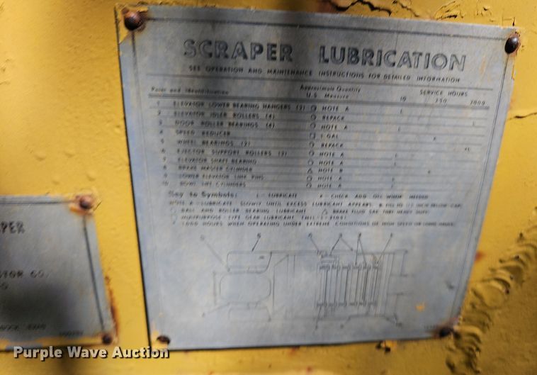 image for item NT9906 1972 Caterpillar 613  elevating scraper