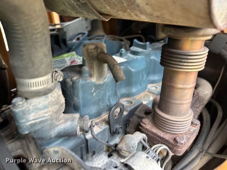 image for item NY9219 2000 Case 560  trencher with trailer