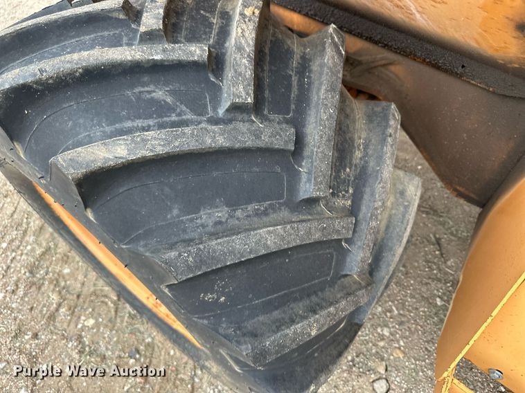 image for item NY9219 2000 Case 560  trencher with trailer