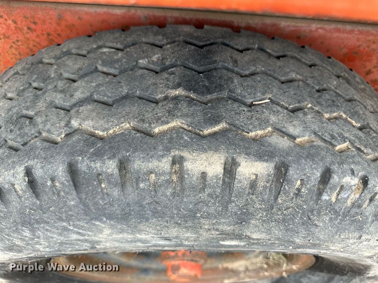 image for item NY9219 2000 Case 560  trencher with trailer