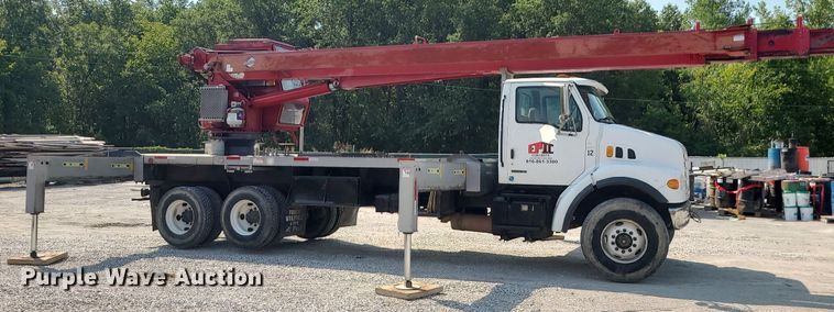 image for item ZA0344 2001 Sterling LT7500  crane truck