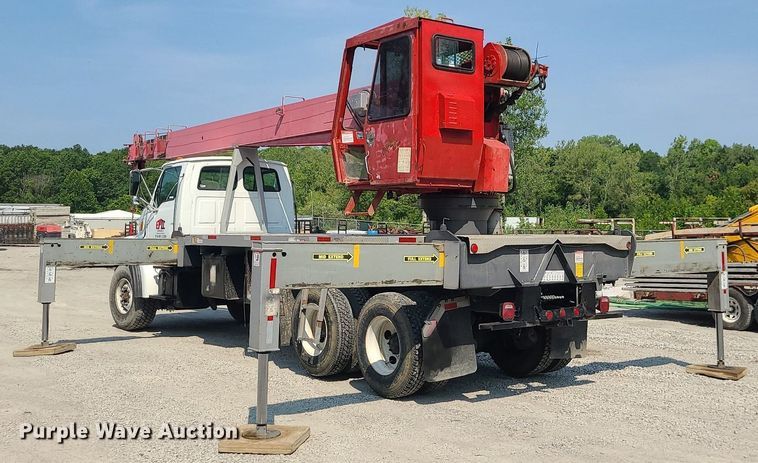 image for item ZA0344 2001 Sterling LT7500  crane truck