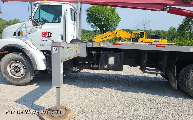 image for item ZA0344 2001 Sterling LT7500  crane truck