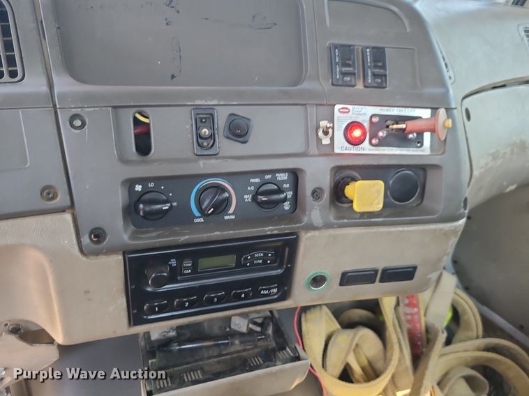 image for item ZA0344 2001 Sterling LT7500  crane truck