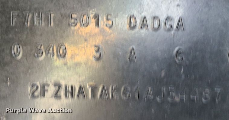 image for item ZA0344 2001 Sterling LT7500  crane truck