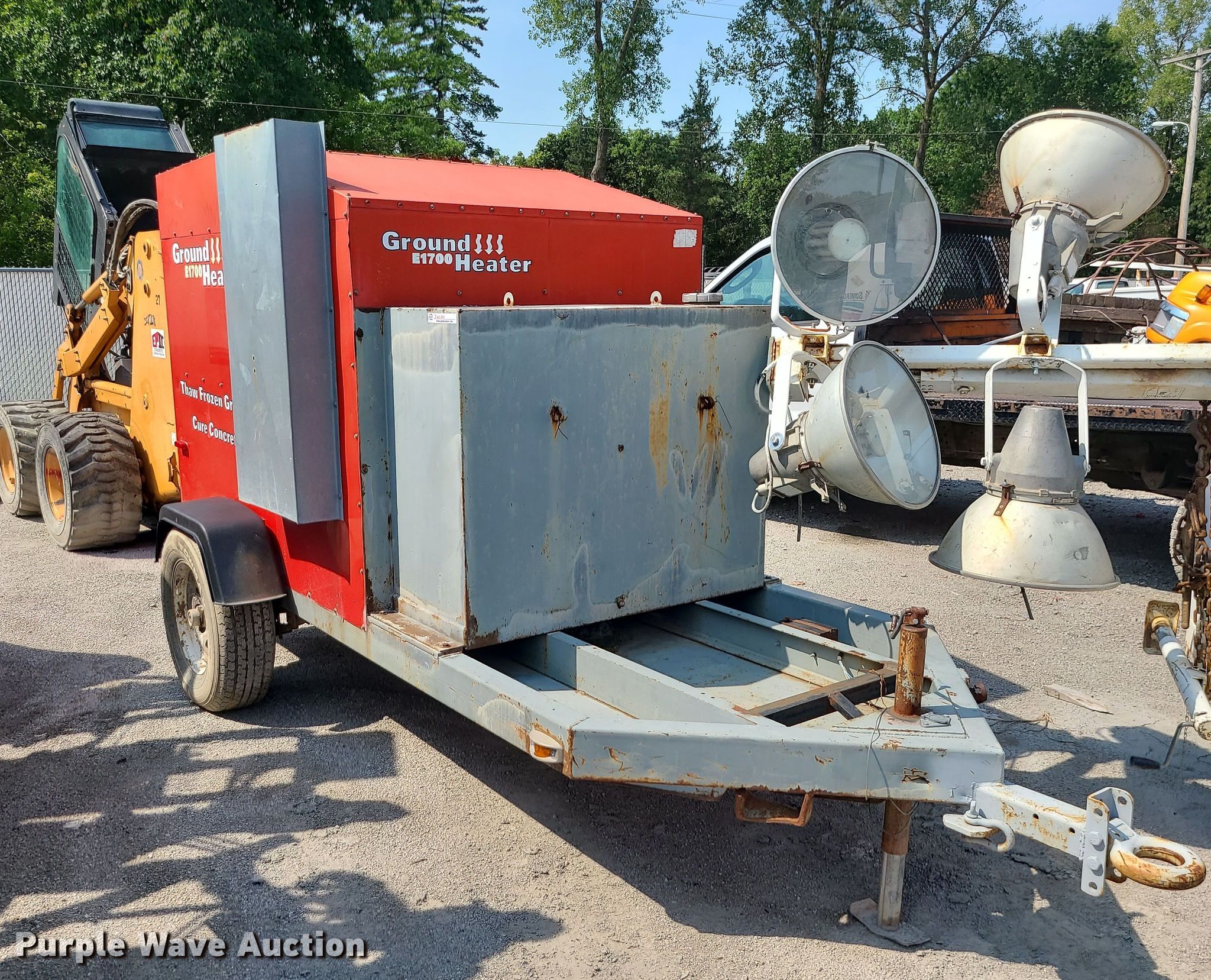 Ground Heater E1700 ground heater in Kansas City, MO | Item ZA0341 for sale  | Purple Wave