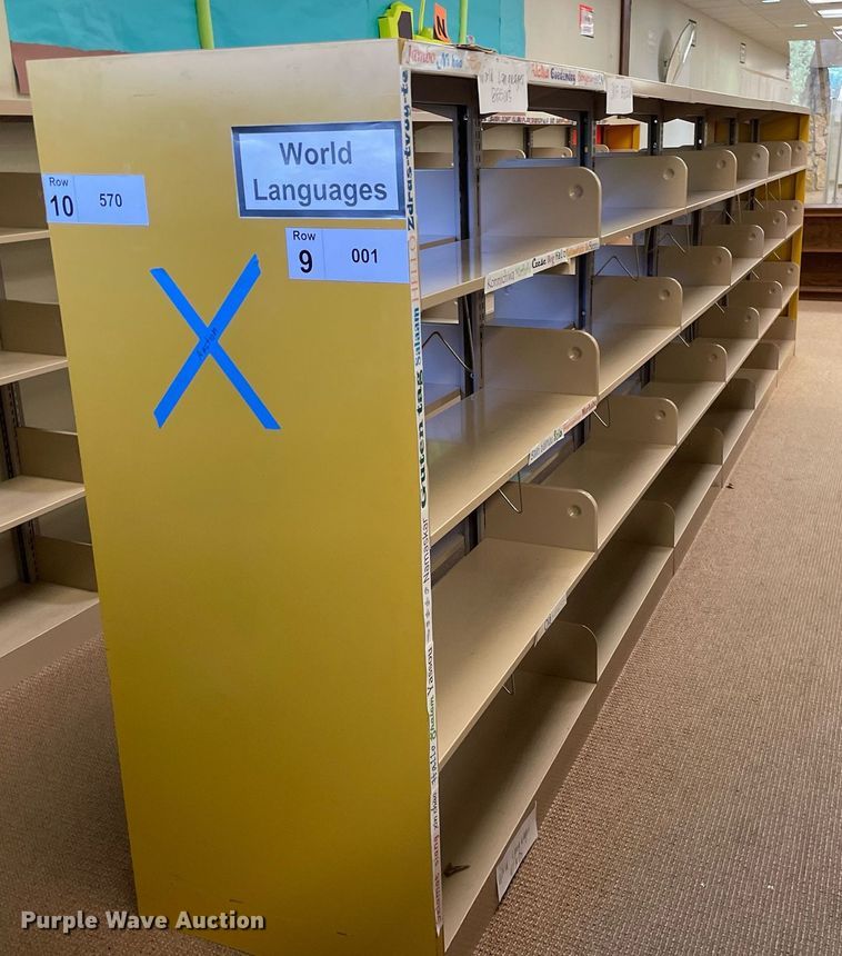 image for item HN9916 (10) bookshelves