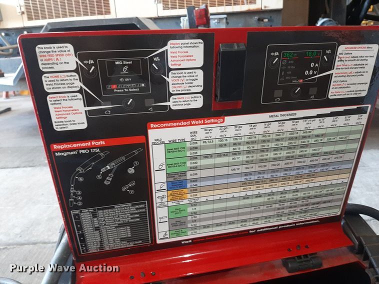 image for item IP9441 Lincoln Power Mig 210 welder