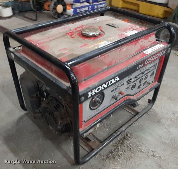 image for item IP9443 Honda EM6500SX generator