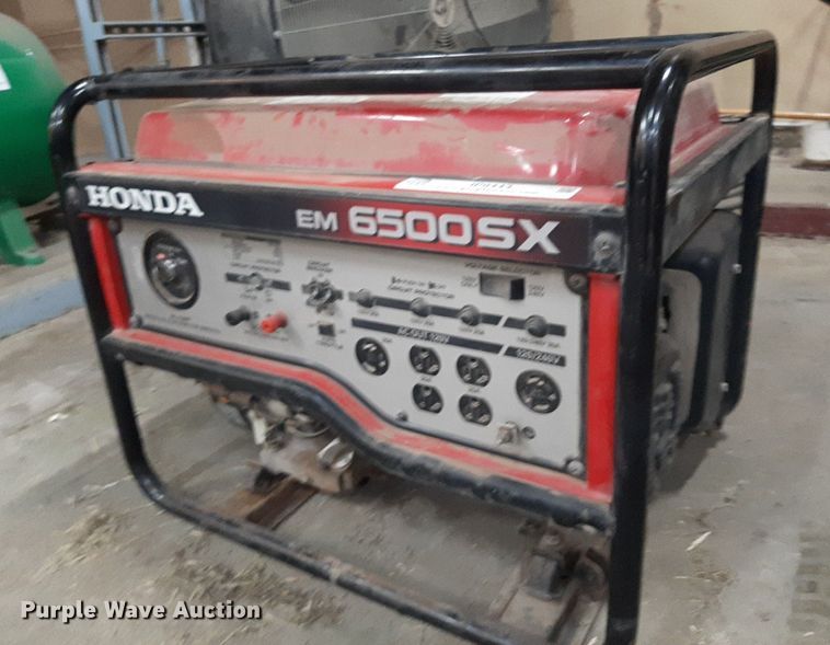 image for item IP9443 Honda EM6500SX generator