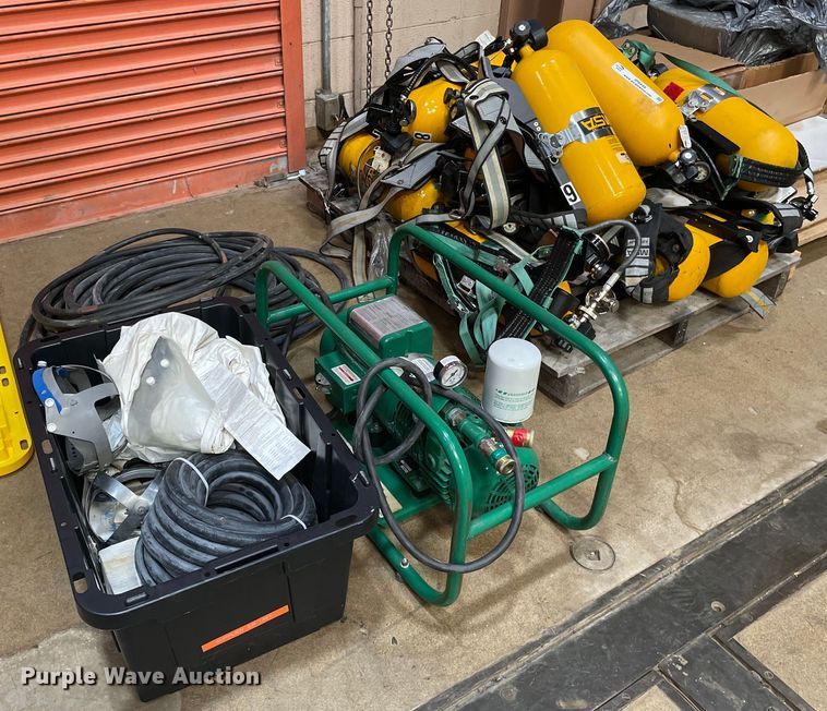 image for item IP9446 Approximately 14 MSA SCBA tanks