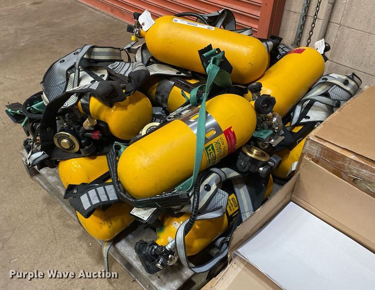 image for item IP9446 Approximately 14 MSA SCBA tanks