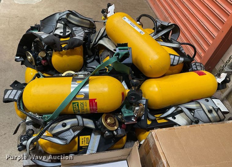image for item IP9446 Approximately 14 MSA SCBA tanks