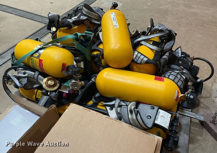 image for item IP9446 Approximately 14 MSA SCBA tanks