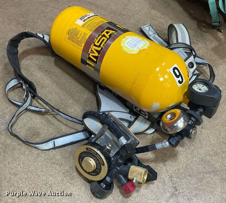 image for item IP9446 Approximately 14 MSA SCBA tanks