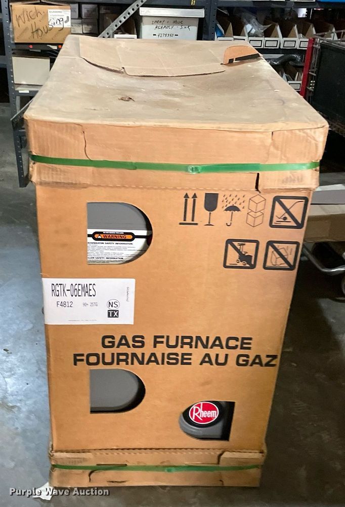 image for item IP9468 Rheem gas furnace