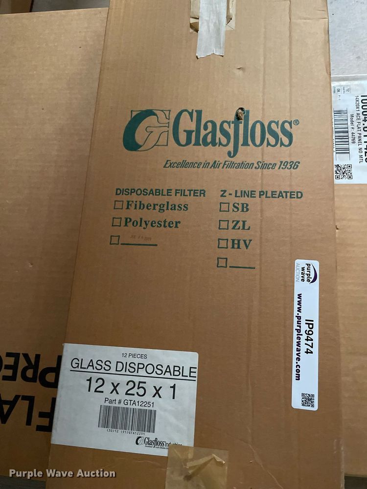 image for item IP9474 (26) boxes of air filters