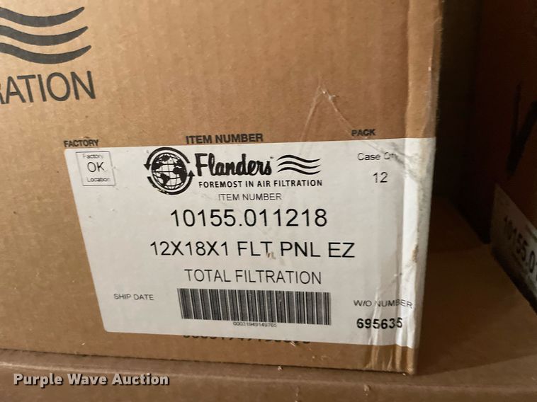 image for item IP9474 (26) boxes of air filters