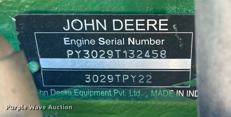 image for item NH9393 2008 John Deere 5303 tractor