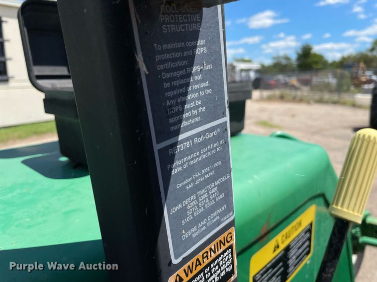 image for item NH9394 2008 John Deere 5303 tractor