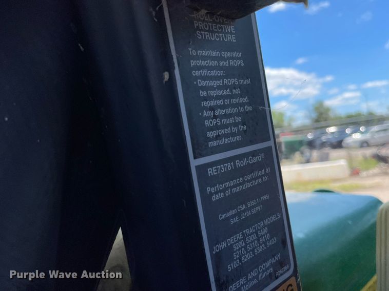 image for item NH9395 2008 John Deere 5303 tractor