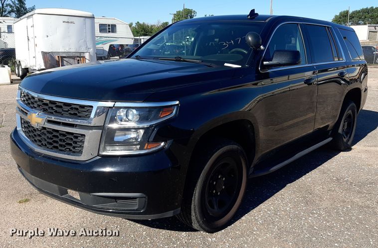 image for item NH9396 2017 Chevrolet Tahoe Police SUV
