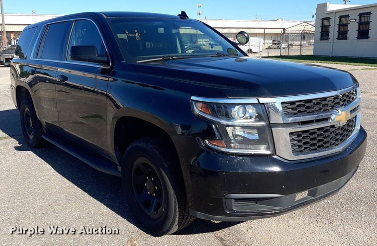 image for item NH9396 2017 Chevrolet Tahoe Police SUV