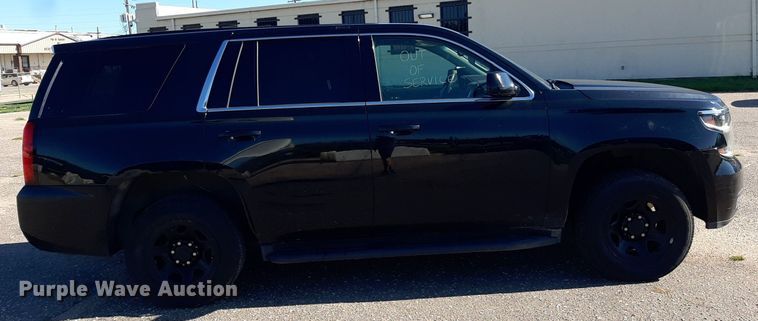 image for item NH9396 2017 Chevrolet Tahoe Police SUV